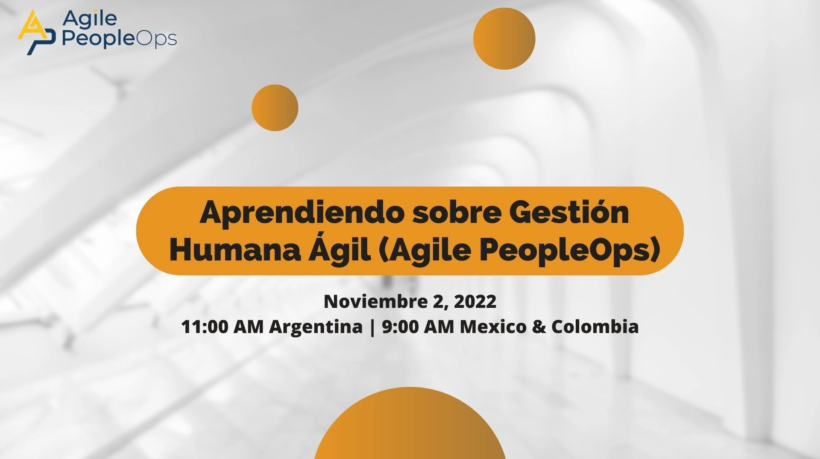 Aprendiendo sobre Gestión Humana Ágil