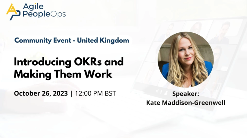 Introducing OKRs and Making Team Work